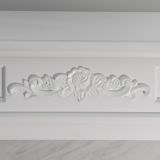 Camino Elettrico Bianco Superficie Riscaldabile 30 Potenza (kw) 0.9-1.8 121x38x108h cm, Indoor - Prasco