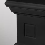 Camino Elettrico Nero Superficie Riscaldabile 30 Potenza (kw) 0.9-1.8 110x36x100h cm, Indoor - Cogliate