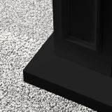 Camino Elettrico Nero Superficie Riscaldabile 30 Potenza (kw) 0.9-1.8 89x28x90h cm, Indoor - Prevalle
