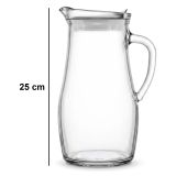 Caraffa Trasparente 1800 ml Adatto per Lavastoviglie, - Radaraha