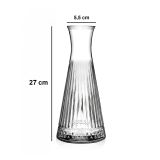 Caraffa Trasparente Adatto per Lavastoviglie, - Patakana