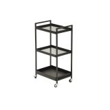 Carrello Masio, 43x30 h80 cm, Ardesia