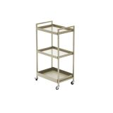 Carrello Masio, 43x30 h80 cm, Panna