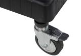 Carrello Vinci, 75x38h92 cm, Antracite