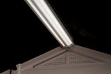 Casetta da Giardino Beige Nero Resistente Agli Agenti Atmosferici Presenza Finestre 257x255x243h cm, Tetto a due Falde - Traverse