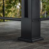 Casetta da Giardino Marrone Noce Chiosco bar Sfumatura Colore Struttura Noce 230x200x238h cm, - Ketchum
