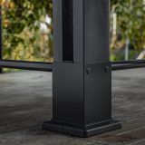 Casetta da Giardino Marrone Noce Chiosco per Grill Sfumatura Colore Struttura Noce 247x200x238h cm, - Lacon