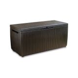 Cassapanca da esterno 123x53x57h cm marrone - Burlington
