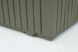 Cassapanca da giardino 123x53x57h cm verde - Burlington