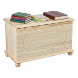 Cassapanca Marrone Naturale 89x53x47h cm - Tires
