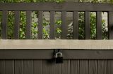 Cassapanca outdoor Cuglieri, Baule da giardino, Contenitore da esterno, Panchina contenitore da esterno, 140x60 h84 cm, Marrone e Beige