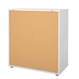 Cassettiera 3 cassetti bianca 76x83h cm - Aski