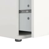 Cassettiera 3 cassetti bianca 76x83h cm - Aski