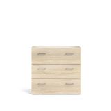 Cassettiera 3 cassetti quercia 74x69h cm - Adal