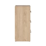 Cassettiera 3 cassetti rovere 72x68h cm - Alert