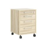 Cassettiera 4 cassetti quercia 49x68h cm - Ariosto