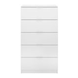 Cassettiera 6 cassetti bianca 61x109h cm - Cesar