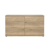 Cassettiera 6 cassetti quercia 153x83h cm - Albacore