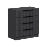 Cassettiera 7 cassetti antracite 72x77h cm - Vicente