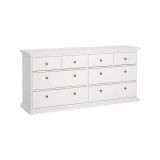 Cassettiera 8 cassetti bianca 183x86h cm - Asiagela