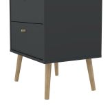 Cassettiera alta grigia 50x120h cm - Yaounde