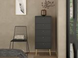 Cassettiera alta grigia 50x120h cm - Yaounde