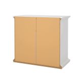 Cassettiera Clairett, Settimino multiuso, Comò camera da letto, Mobile con cassetti, 96x49 h87 cm, Bianco