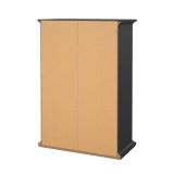 Cassettiera Colombe, Settimino multiuso, Comò camera da letto, Mobile con cassetti, 96x49 h139 cm, Grigio