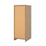 Cassettiera con maniglie rovere 50x111h cm - Achaldi