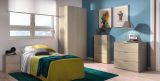Cassettiera con maniglie rovere 77x80h cm - Rea