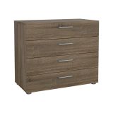 Cassettiera con maniglie rovere 80x68h cm - Arwen