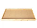 Cassettiera Dhorsche, Settimino multiuso, Como camera da letto, Mobile con cassetti, 199x22 h94 cm, Naturale