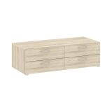 Cassettiera economica rovere 110x35h cm - Gignod