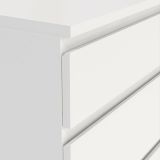 Cassettiera elegante bianca 76x106h cm - Arriba
