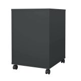 Cassettiera Gabrielle, Settimino multiuso, Comò camera da letto, Mobile con cassetti, 48x41 h61 cm, Rovere e Grigio