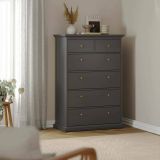 Cassettiera grande grigia 96x139h cm - Gaetana