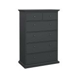 Cassettiera grande grigia 96x139h cm - Gaetana