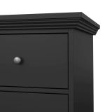 Cassettiera grande nera 86x115h cm - Lehar