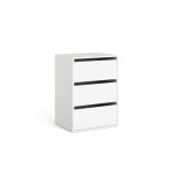 Cassettiera in legno bianca 51x70h cm - Adonino