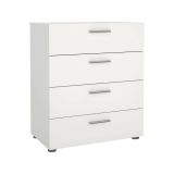 Cassettiera in legno bianca 70x82h cm - Aramis