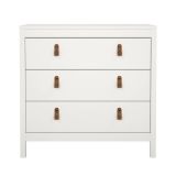 Cassettiera in legno bianca 82x79h cm - Sagar