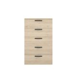 Cassettiera in legno rovere 70x117h cm - Abab