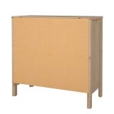 Cassettiera in legno rovere 82x79h cm - Sagar