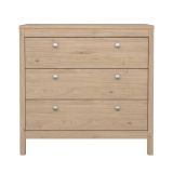 Cassettiera in legno rovere 82x79h cm - Sagar