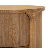 Cassettiera Marrone Ciliegio oro 3 Cassetti Effetto Invecchiato 81x47x82h cm, Apertura Scorrevole - Fama