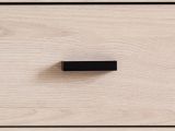 Cassettiera Marrone Rovere 4 Cassetti Apertura Scorrevole 80x40x90h cm, Chiusura Scorrevole - Rosasco