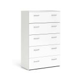 Cassettiera minimal bianca 74x114h cm - Aikol
