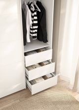 Cassettiera moderna bianca 57x69h cm - Giacarta