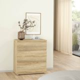 Cassettiera moderna quercia 76x83h cm - Aski