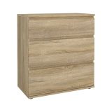 Cassettiera moderna quercia 76x83h cm - Aski